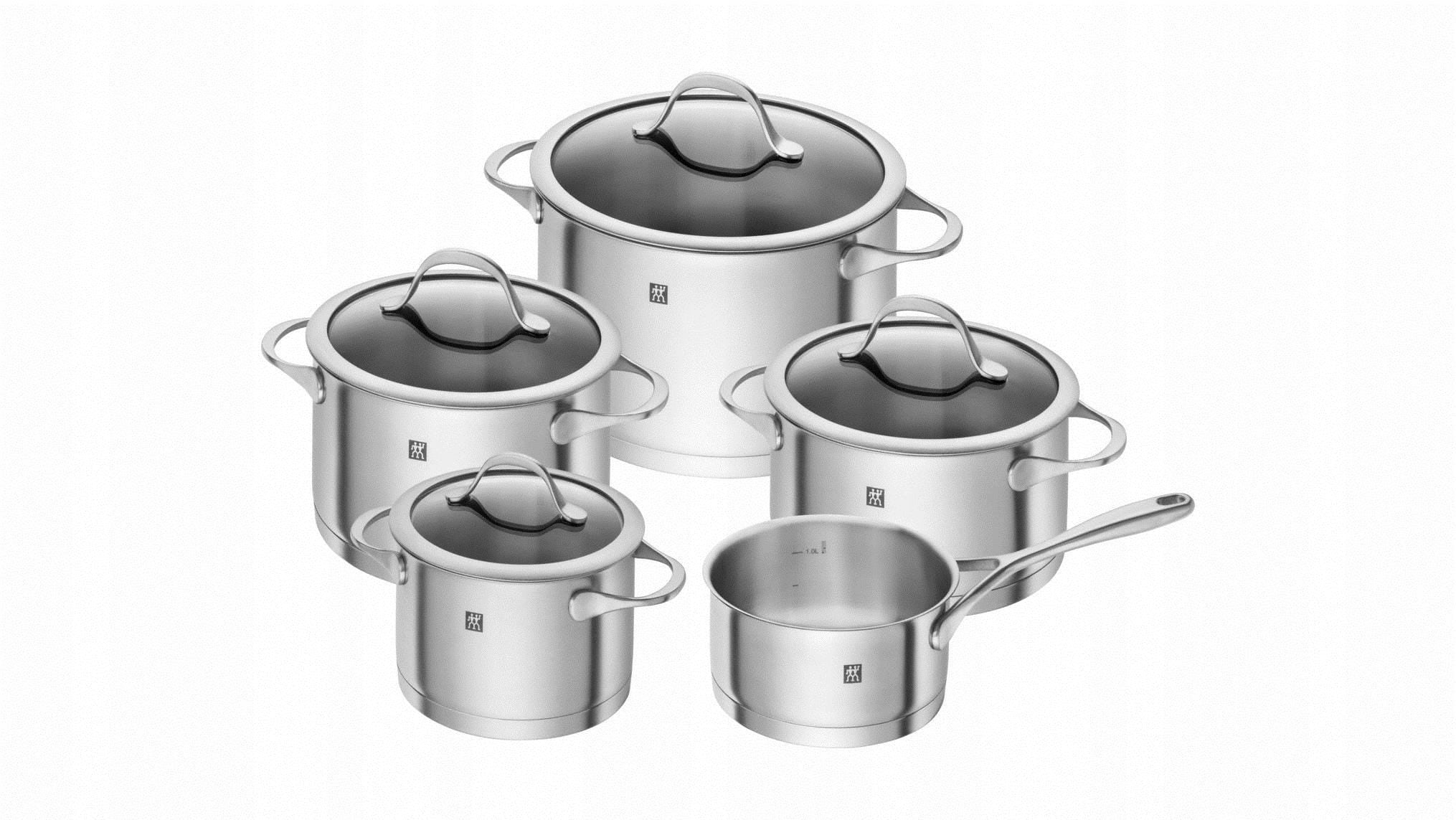 Set of pots Zwilling Essence 5 el. stainless steel