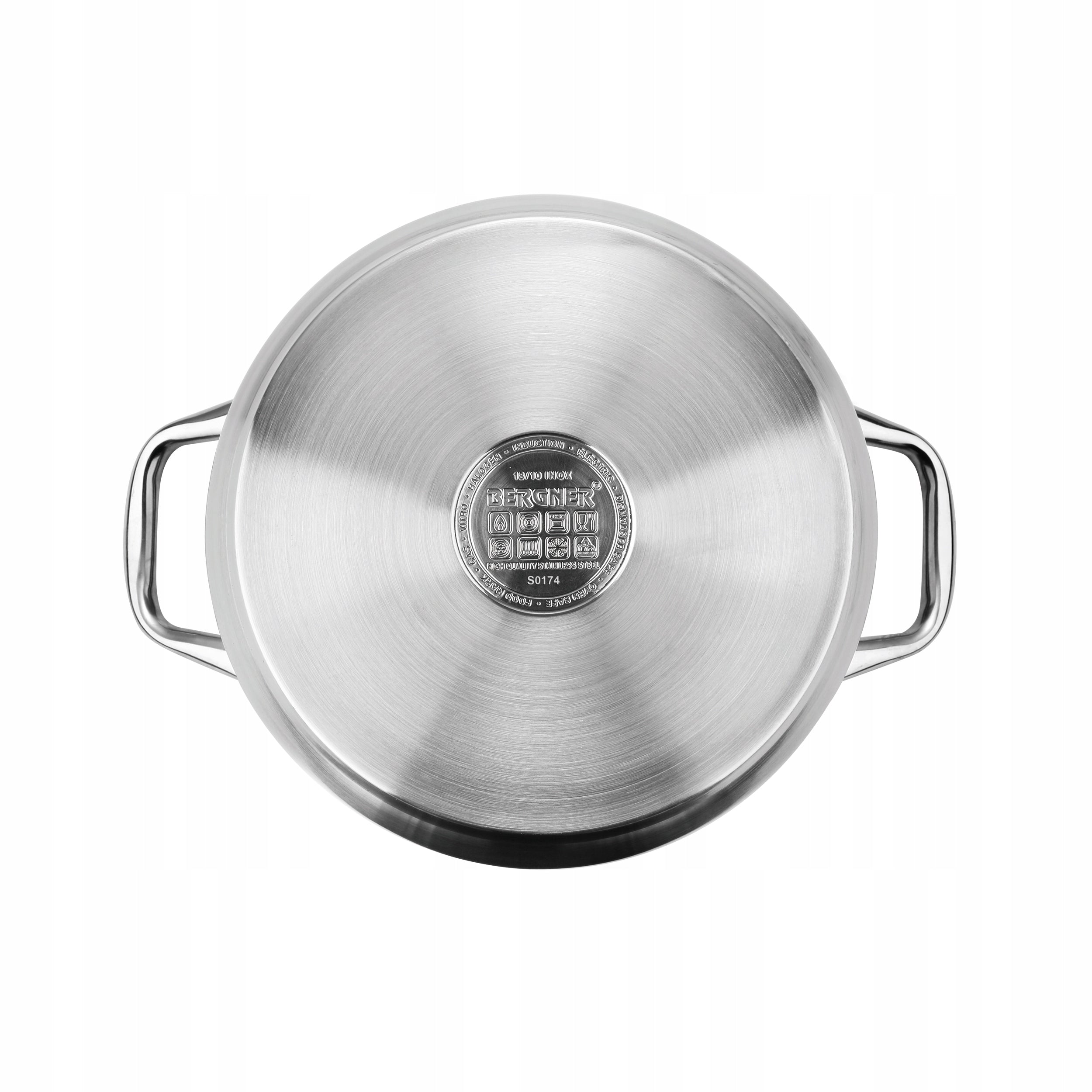 Set of pots gourmet 18/10 stainless steel 8 el Number of items in the set 8