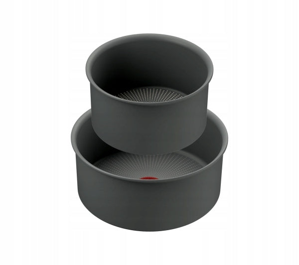 Set of pots with detachable handle Tefal Aluminium halo 3 el. L8019453 Packaging status original
