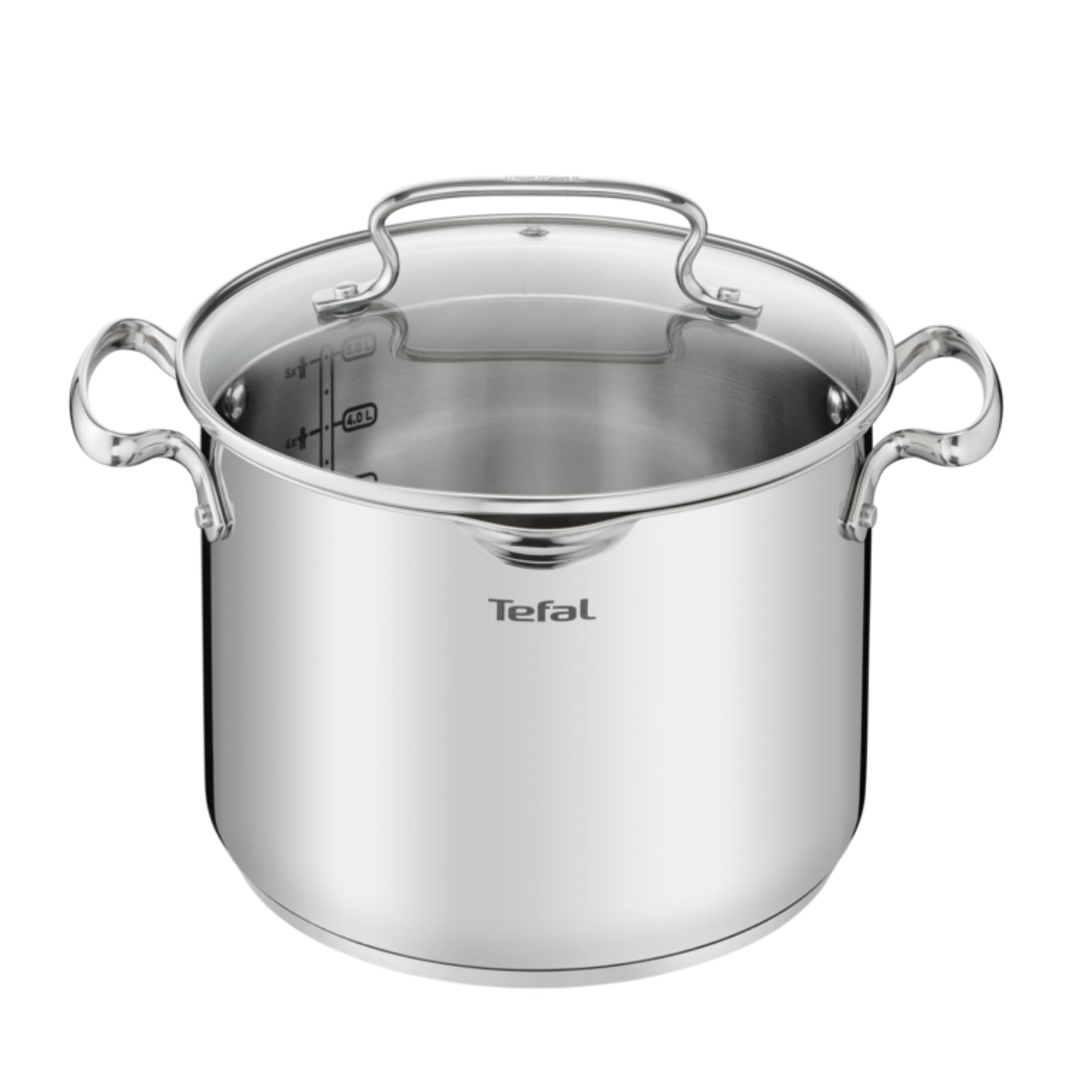 Set of pots with lid TEFAL Duetto+ 20/22cm induction 2.9l 6,1l 4el Line DUETTO+
