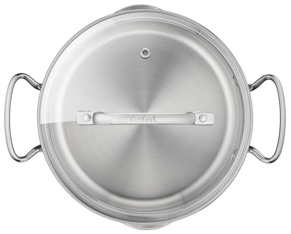 Set of pots with lid TEFAL Duetto+ 20/22cm induction 2.9l 6,1l 4el Packaging status original