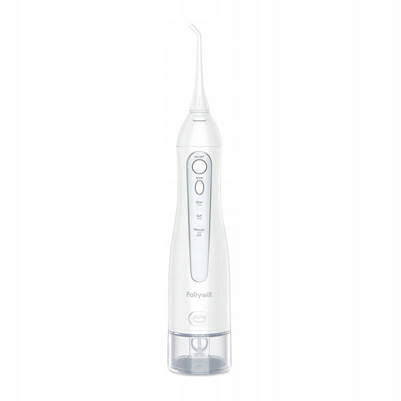 Set of rechargeable toothbrush + electric brush, white Kind toothbrush with irrigator