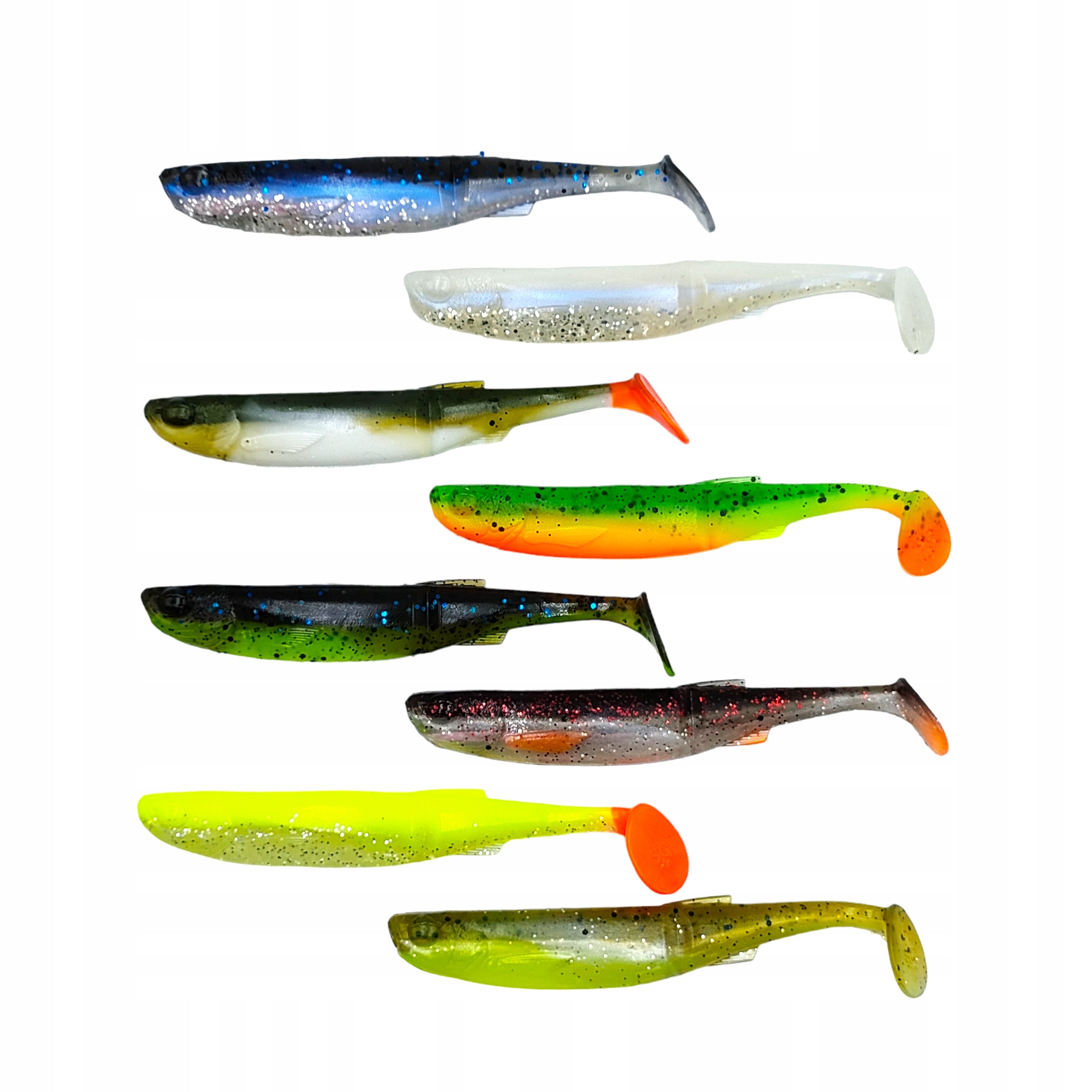 Set of rippers Savage Gear Craft Bleak 12cm 8pcs zander kilery