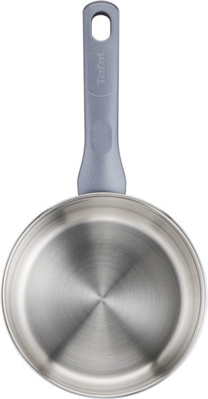 Set of saucepan pots with glass lid TEFAL Daily Cook steel induction Manufacturer code G7124445 G7124645 G7122255