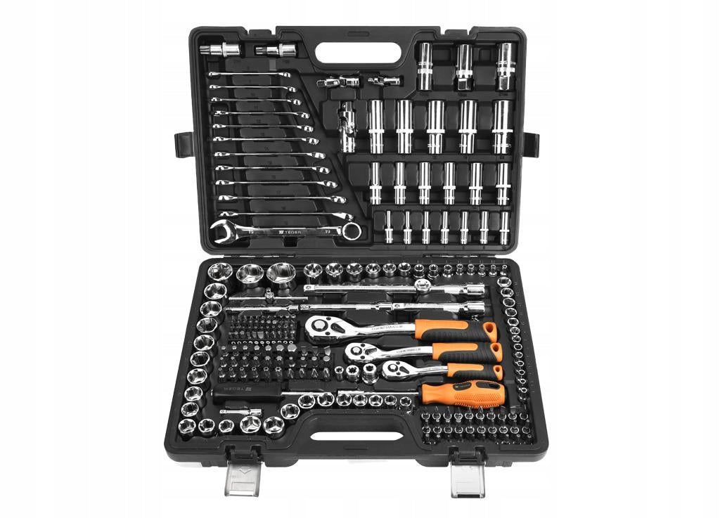 Set of socket wrenches 220pcs TEGER Brand Teger