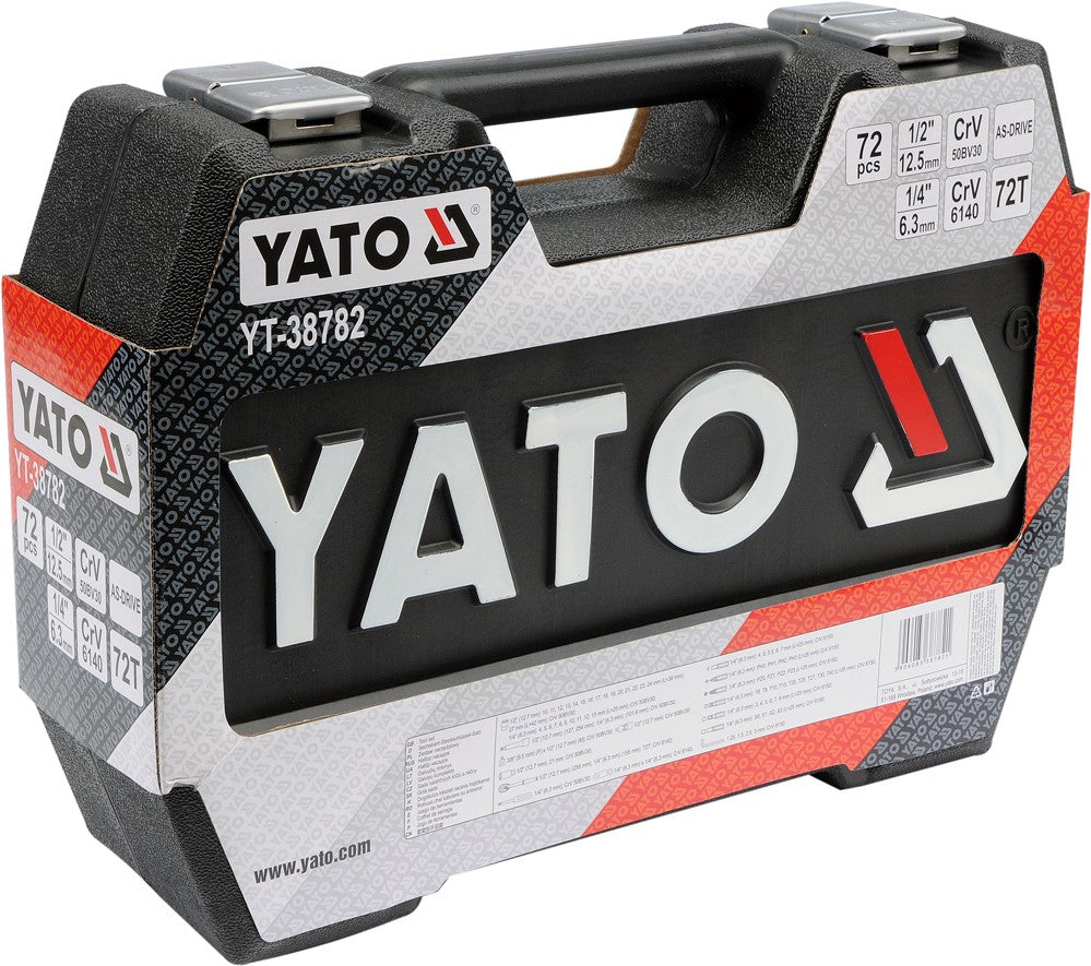 Set of socket wrenches Yato YT-38782 Key type socket
