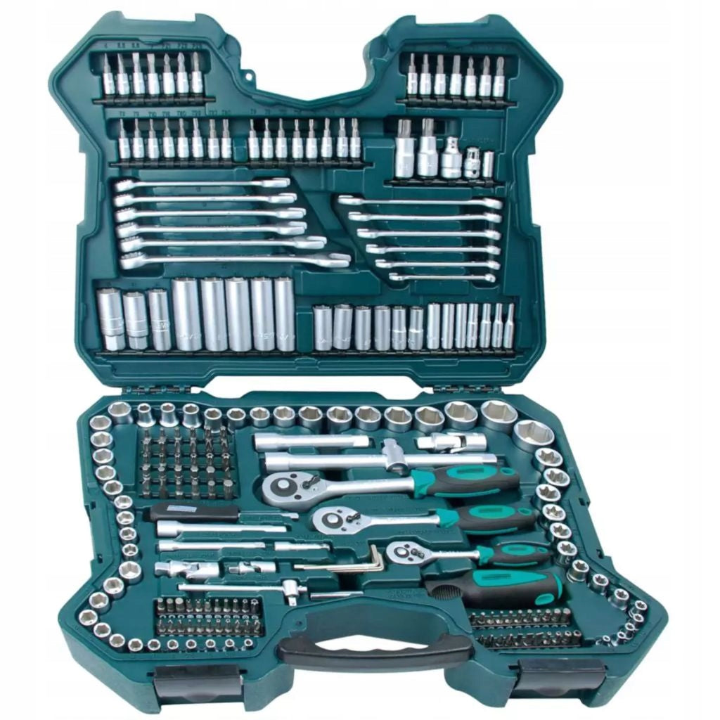 Set of socket wrenches with Ratchet in Suitcase Mannesman M98430