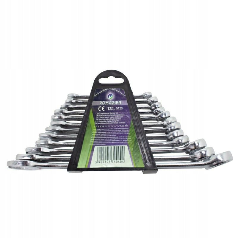 Set of spanner wrenches 6-22mm 12el