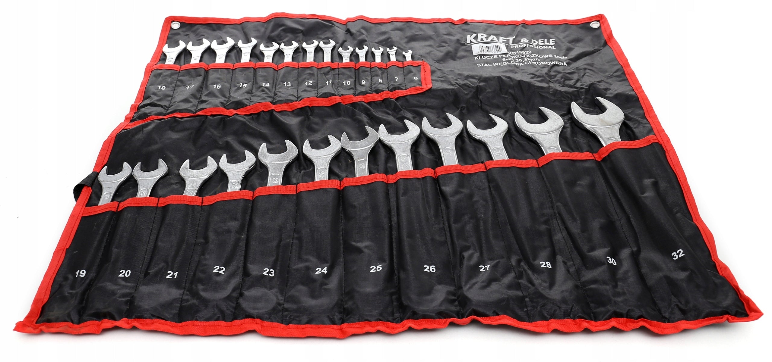 Set of spanner wrenches KRAFT&DELE, 25 elements (KD10920) EAN (GTIN) 5903175333209