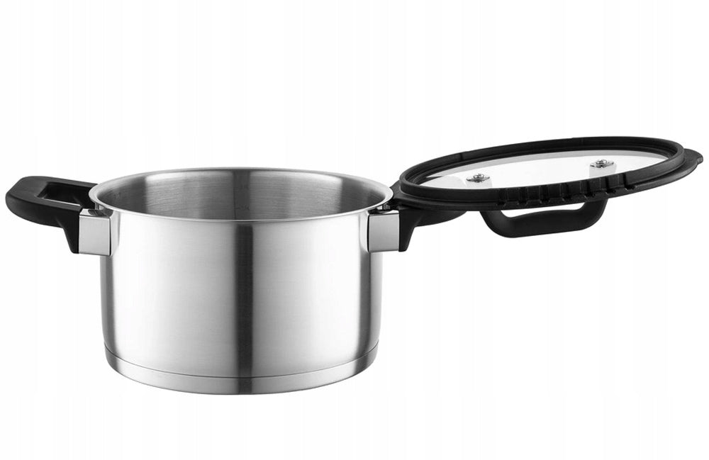 Set of stainless steel pots Florina Chef set 8 el folding handles Material stainless steel