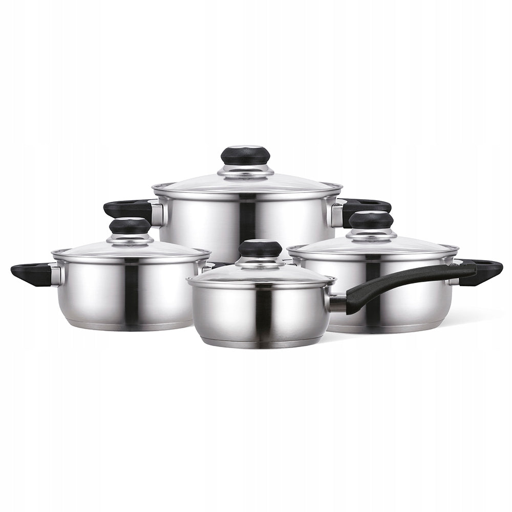 Set of stainless steel pots and lids Altom Design Emilio 8 el Brand Altom Design