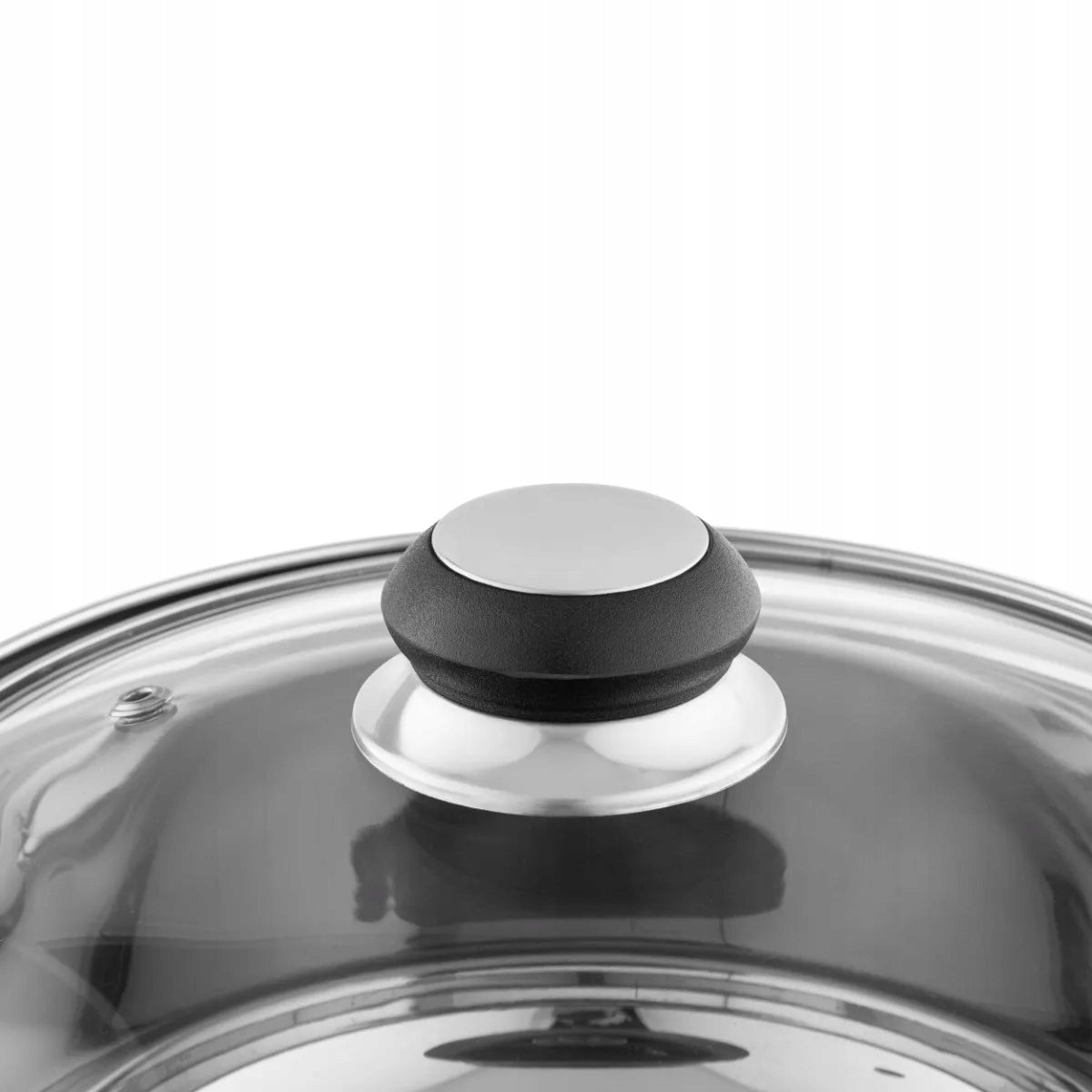 Set of stainless steel pots and lids Altom Design Emilio 8 el Line Emilio