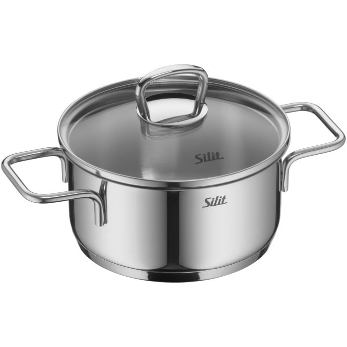 Set of steel pots 15 el Silit Alicante induction gas with pan Manufacturer code 21.0930.4623
