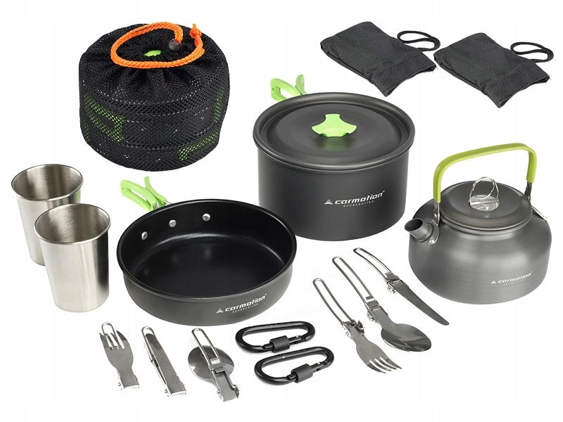 Set of tourist dishes 15el. * TIR truck for motorhome under tent *