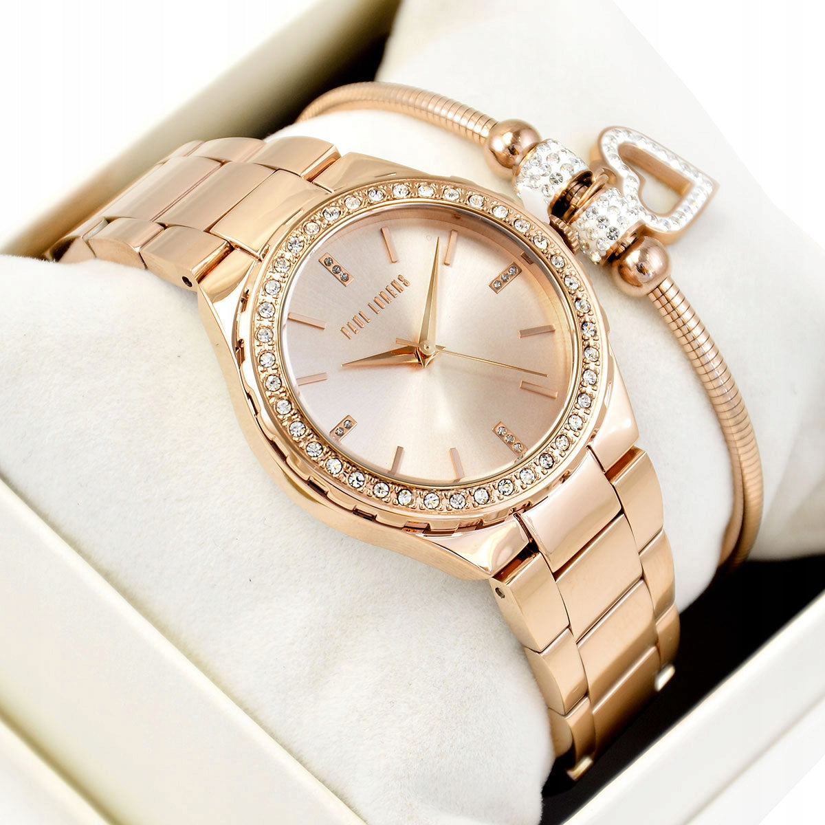 Set of women's watch Paul Lorens CARMEN + bracelet