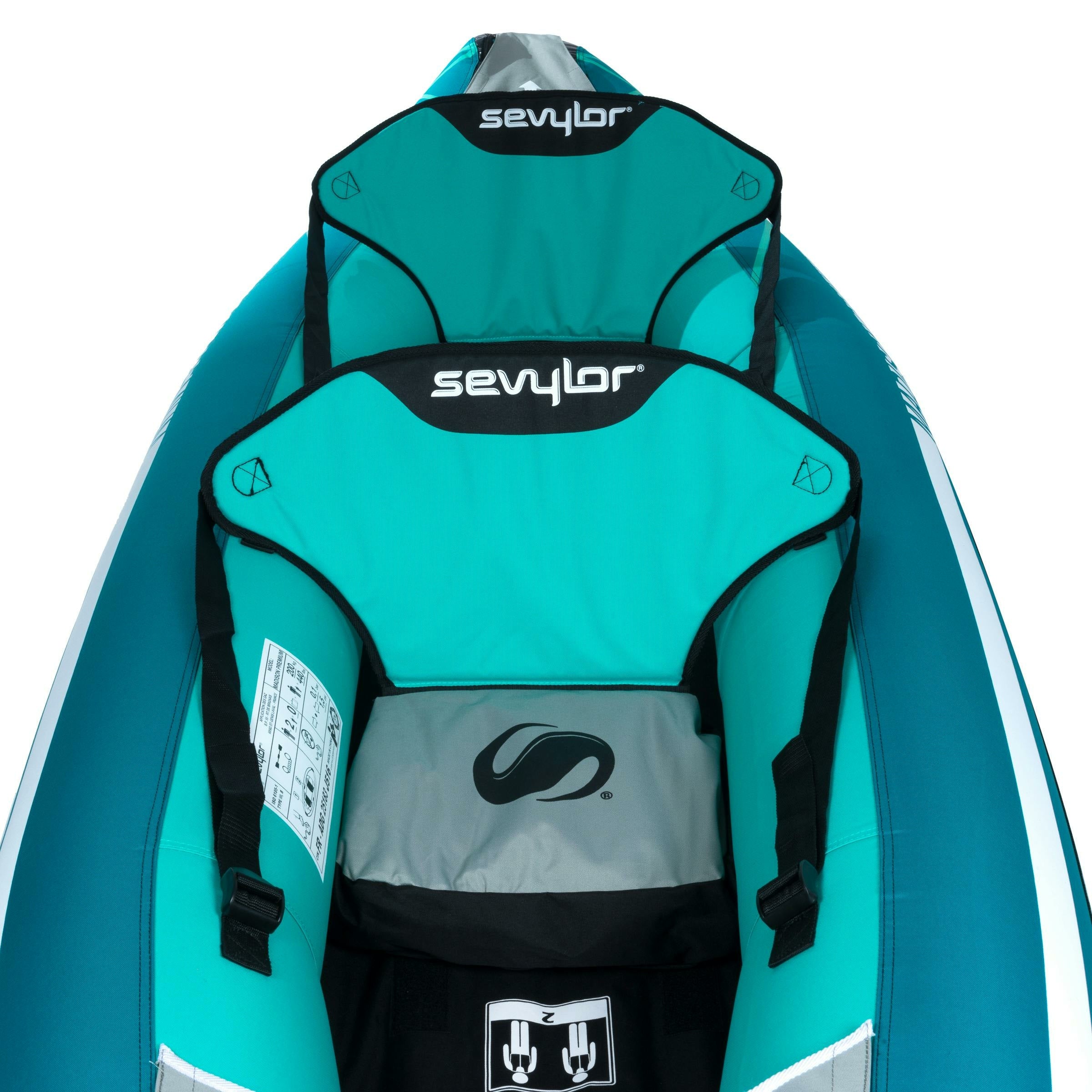 Sevylor Madison Kayak Pneumatic 2 Person Pumped 327 cm Weight 15.6 kg