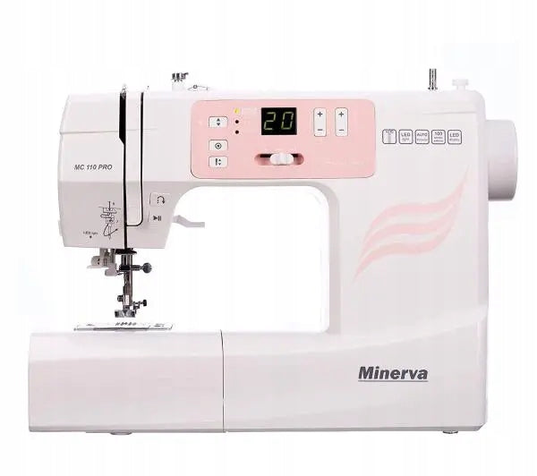 Sewing Machine Minerva MC110pro 99 Stitches Back Sewing Display Packaging status original