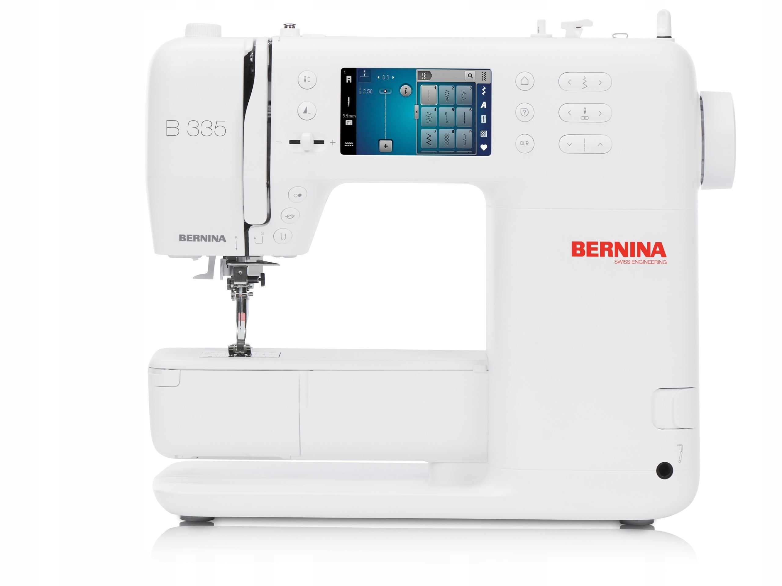 Sewing machine BERNINA B335 new generation. Extensive and reliable! Brand Bernina