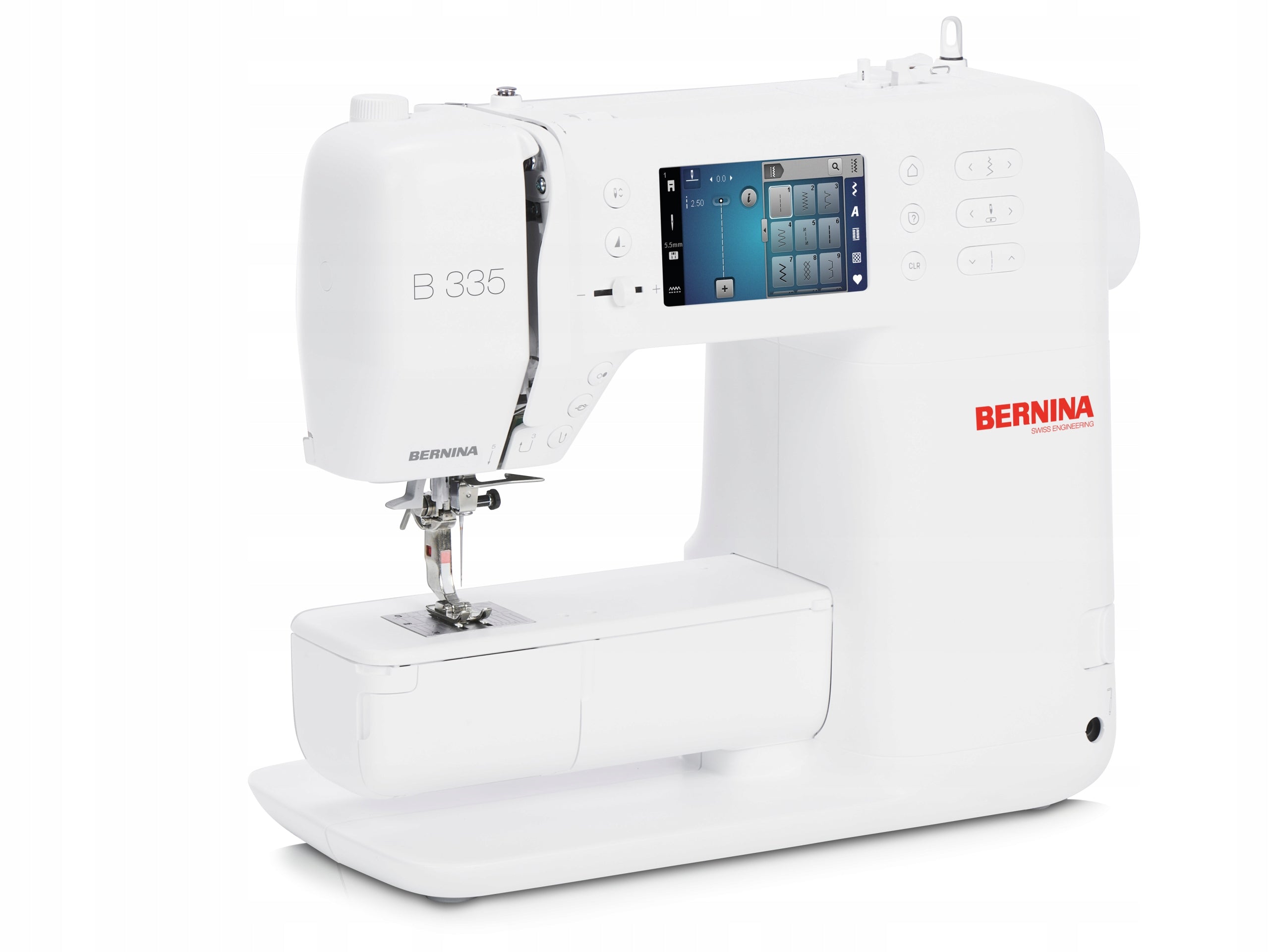 Sewing machine BERNINA B335 new generation. Extensive and reliable! Manufacturer code B335 Gen. 2