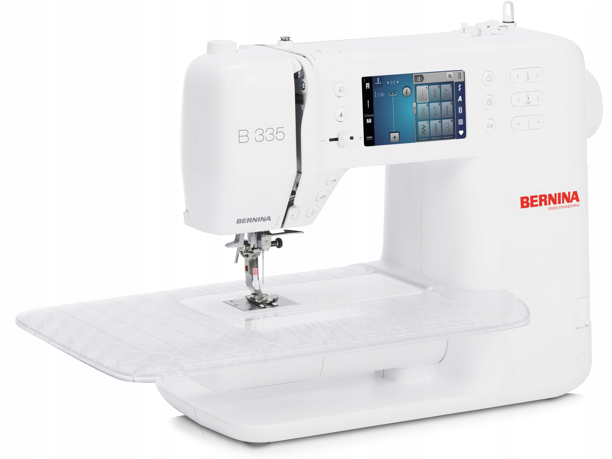 Sewing machine BERNINA B335 new generation. Extensive and reliable!