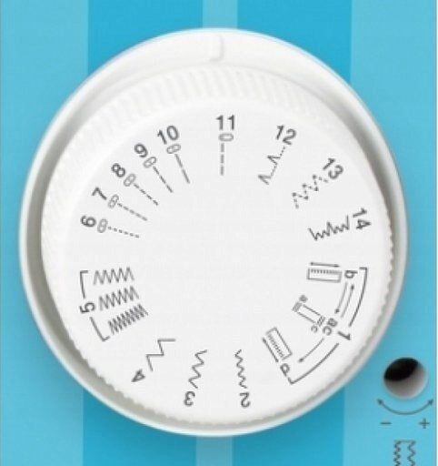 Sewing machine BROTHER J14s Sewing features stitching repairing sewing of elastic fabrics applique sewing decorative sewing sewing zips hole edging backstitching rubber sewing