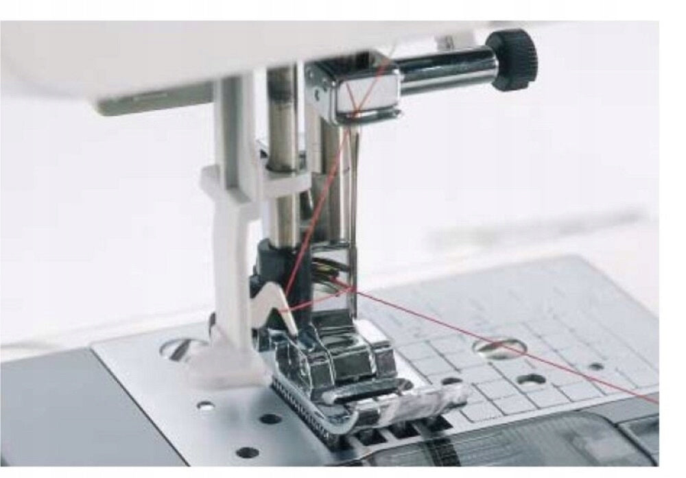 Sewing machine BROTHER RH137 51W Types of stitches zigzag scallop straight elastic