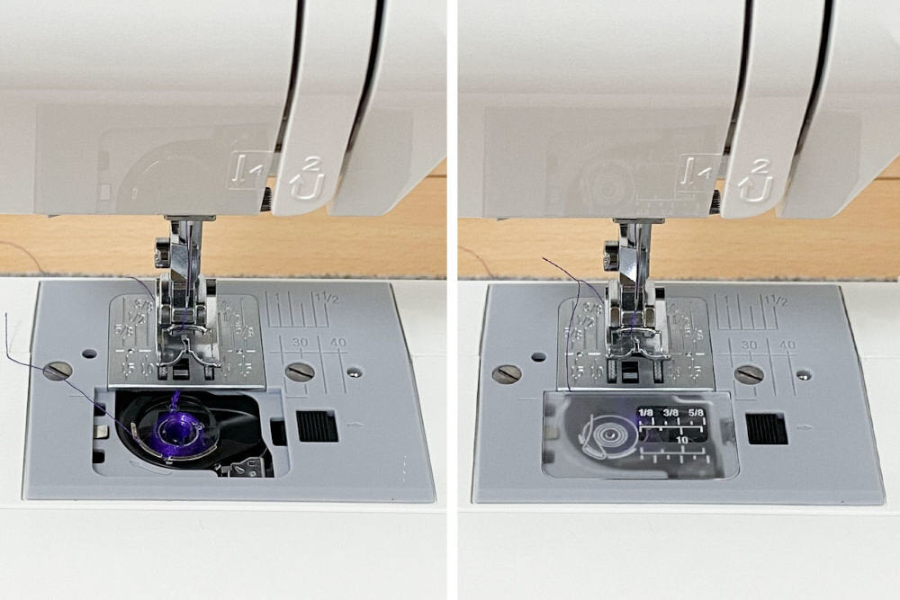 Sewing machine JANOME Juno J15R Material metal
