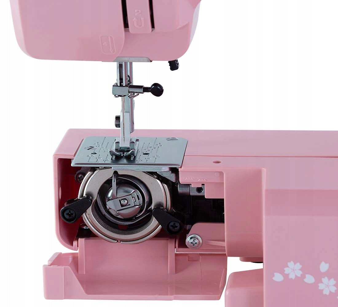 Sewing machine Janome JUNO E1015 PINK Pink homemade accessory set Brand Janome