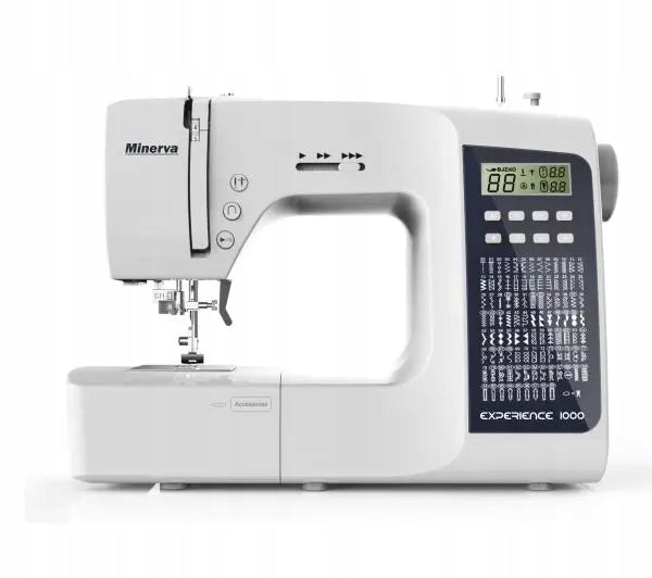 Sewing machine Minerva Experience 1000 36W 700 rpm 100 Stitches