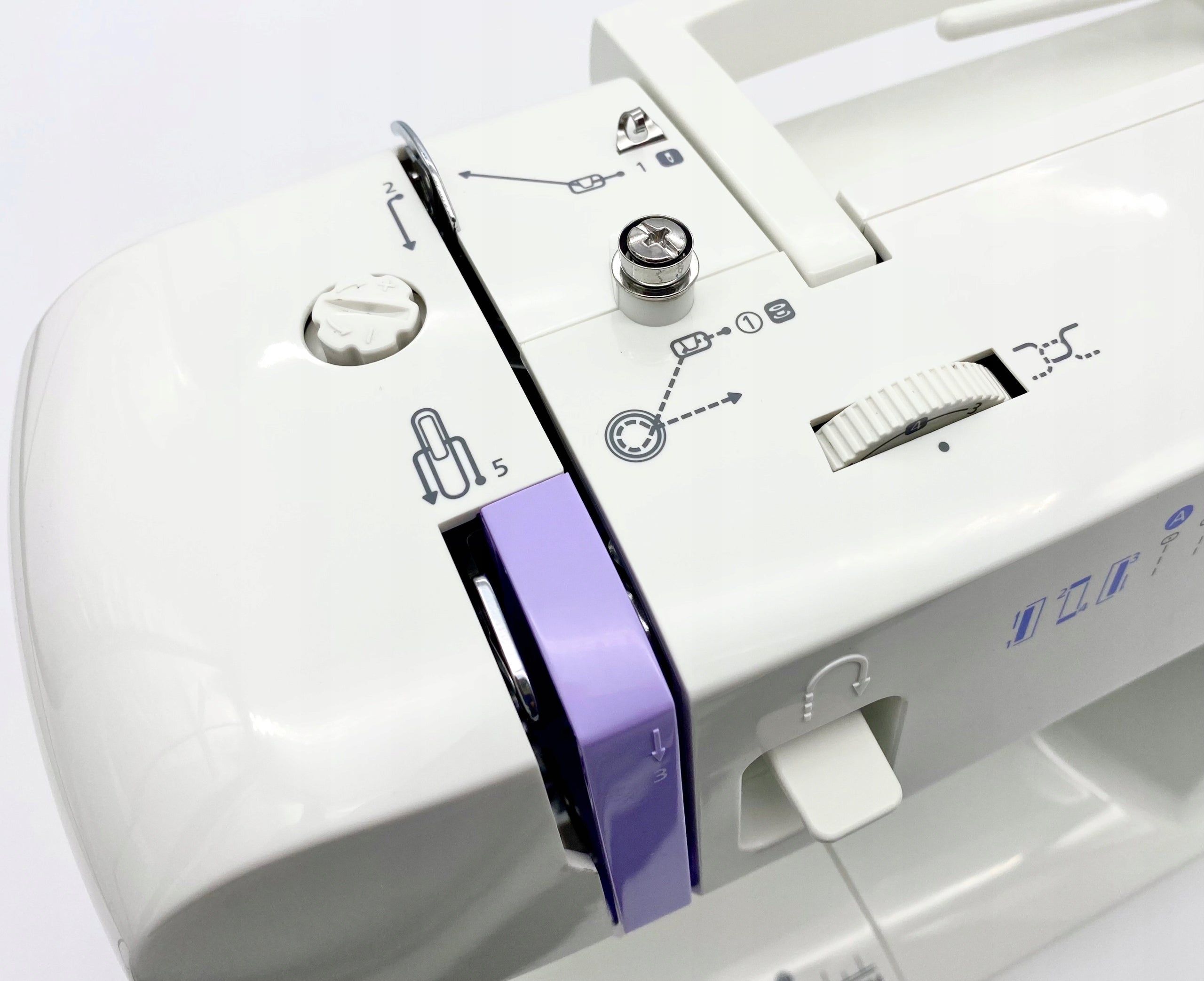Sewing machine Minerva Next 141D II 850 rpm 70W Back sewing Hook swing