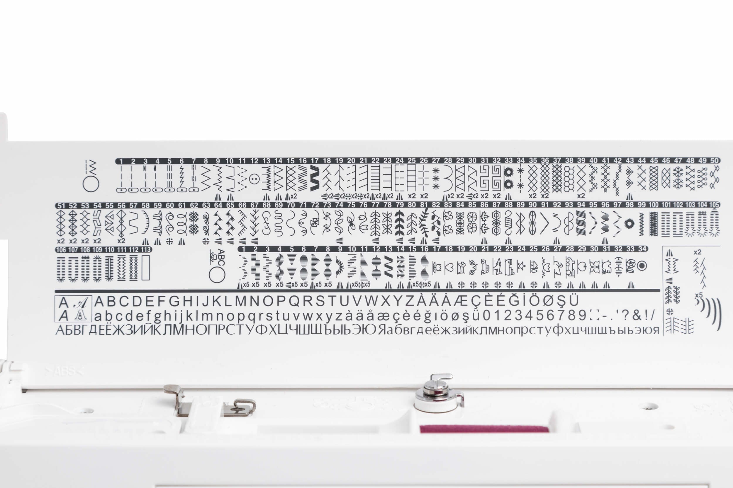 Sewing machine Singer C430 Number of stitches 810