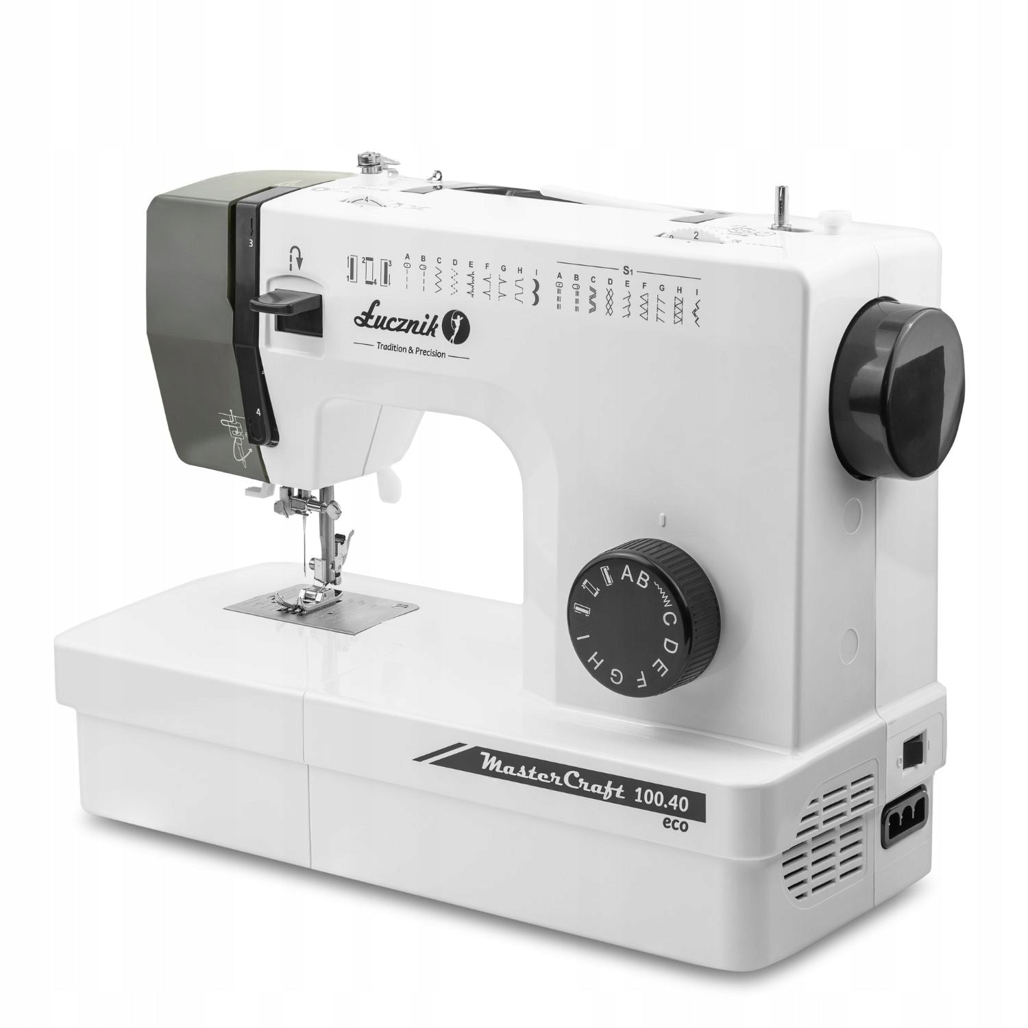 Sewing machine Łucznik Master Craft 100.40 with needle and bobbin set Model Master Craft 100.40 eco