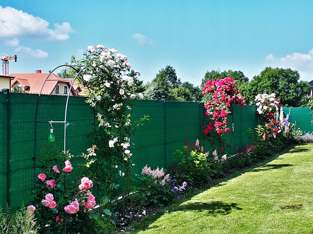Shading Mesh 1,5x25m Masking Cover Fence Mat Fence 90% +UV Packaging status original