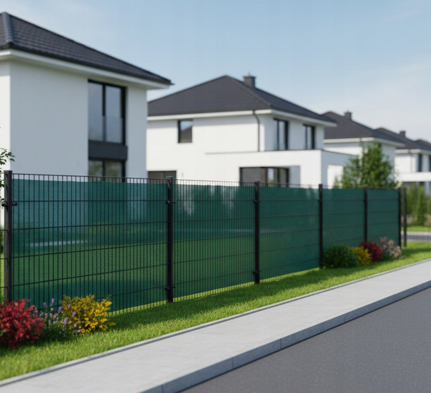 Shading Mesh Masking 2x20m 55% 60g For Fence Cover Knit Manufacturer Rolmarket