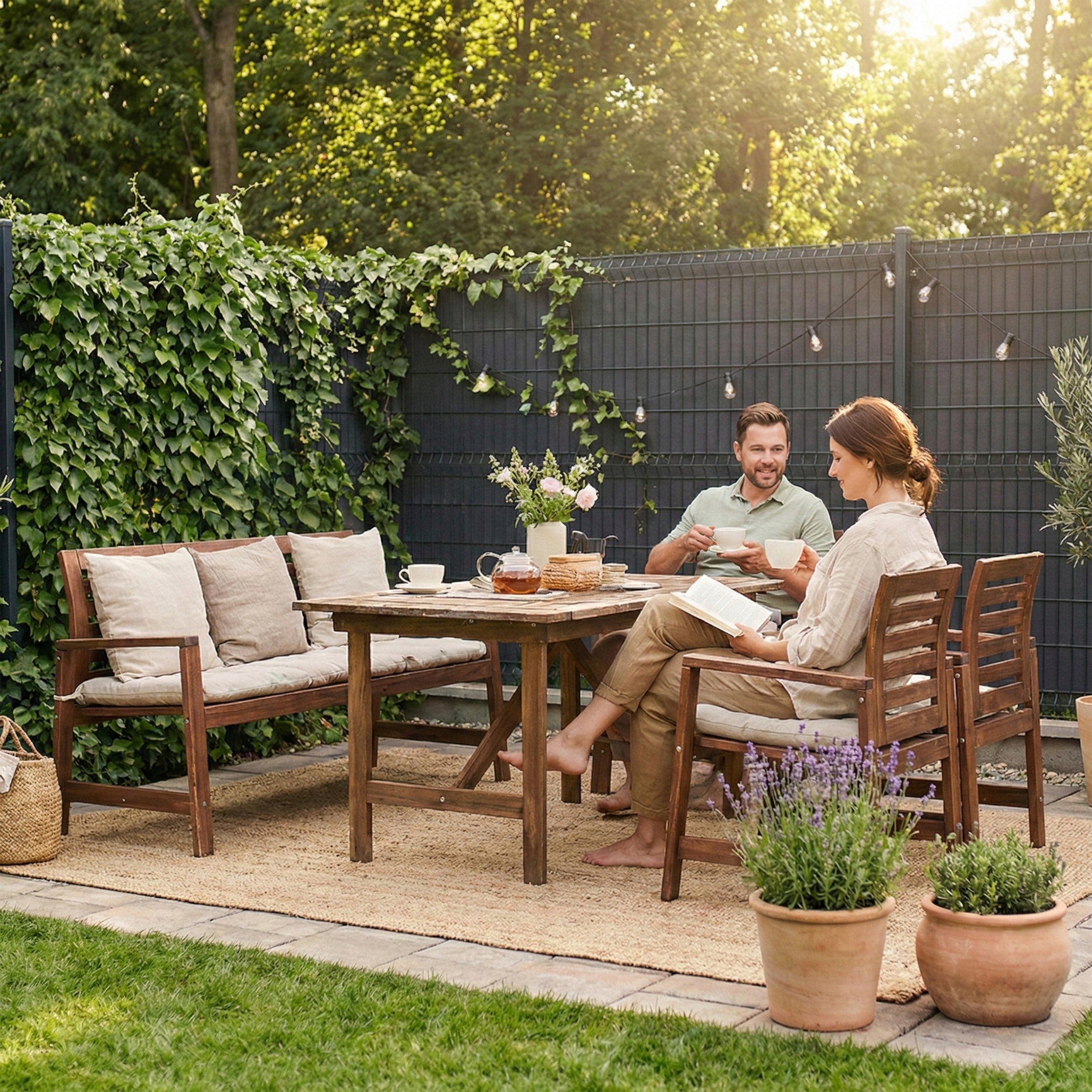 Shading mesh 90% mat UV cover for panel fence 1,5x25m Height 1.5 m