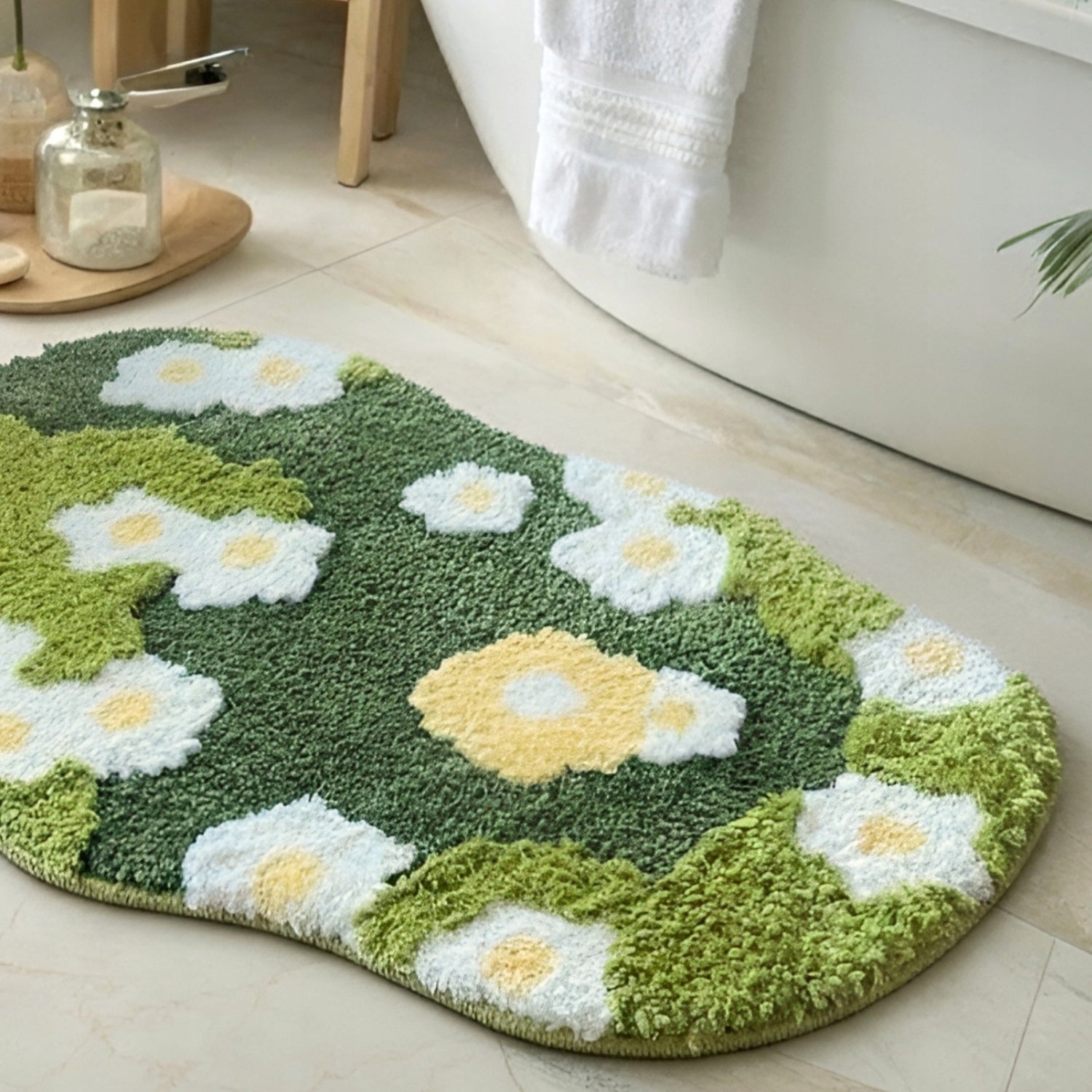Shaggy Carpet Anti-Slip Fluffy 50x80cm Soft Thick Decorative Moss EAN (GTIN) 5904024203780
