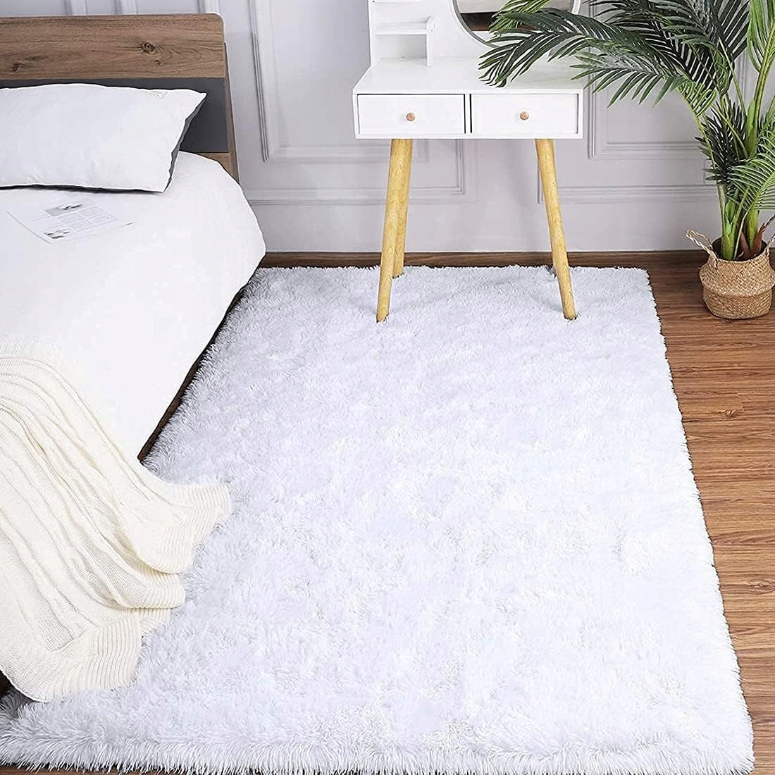 Shaggy Plush Fluffy Fur Carpet For Living Room Soft 200x300 Rectangle Product width 200 cm