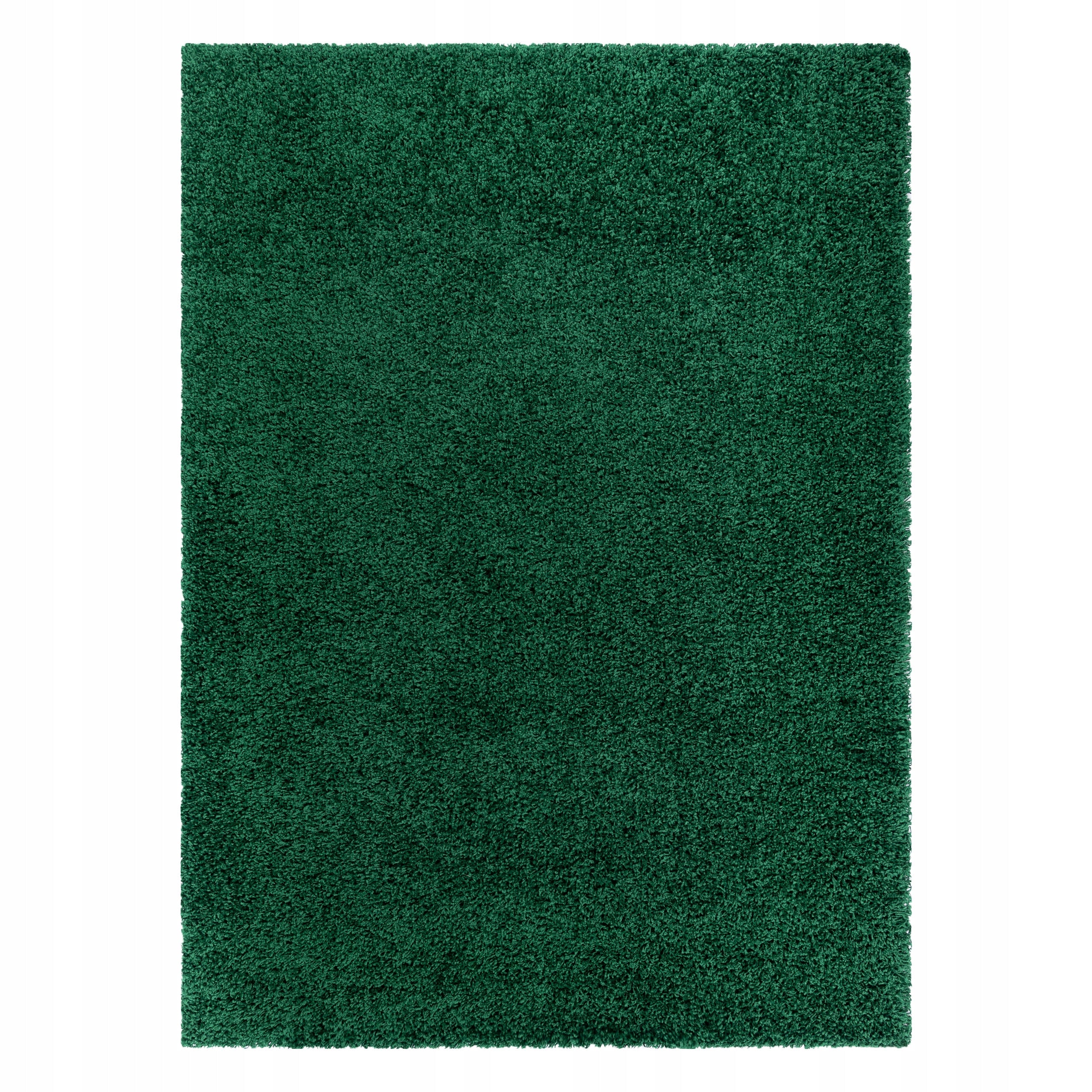 Shaggy rug THICK FOR LIVING ROOM BEDROOM green WITHOUT PATTERN 160x220 cm Soffi EAN (GTIN) 5904145119564