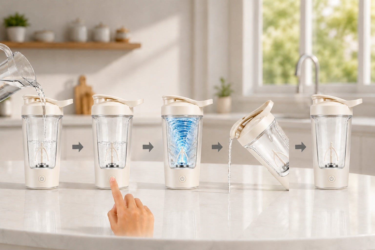Shaker Blender Electric Shaker Mixer 450ml Volume 450.1 ml