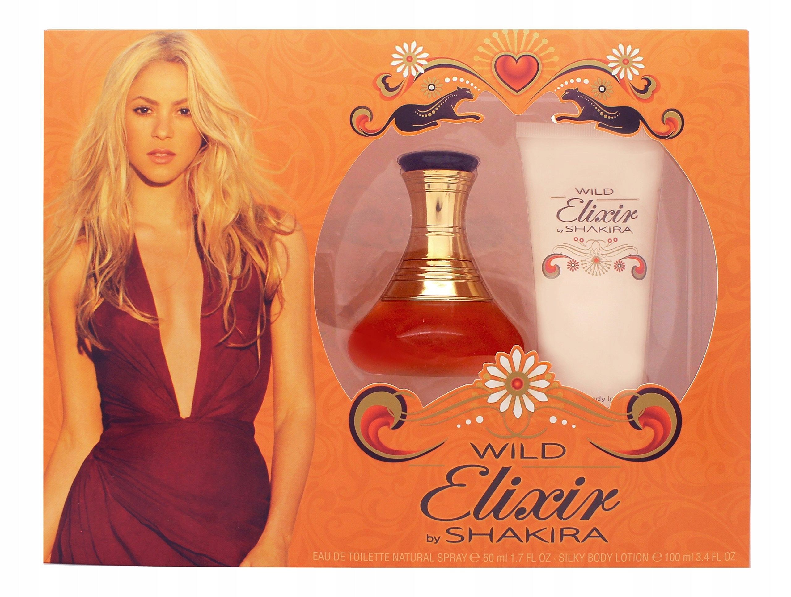 Shakira Wild Elixir Set for women EDT 50ml + Body Lotion 100ml