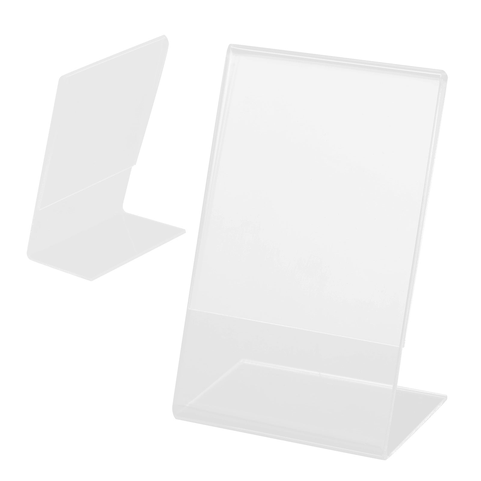Shape L Clear Acrylic Photo Frame Holder 33 Model 0196CYVP