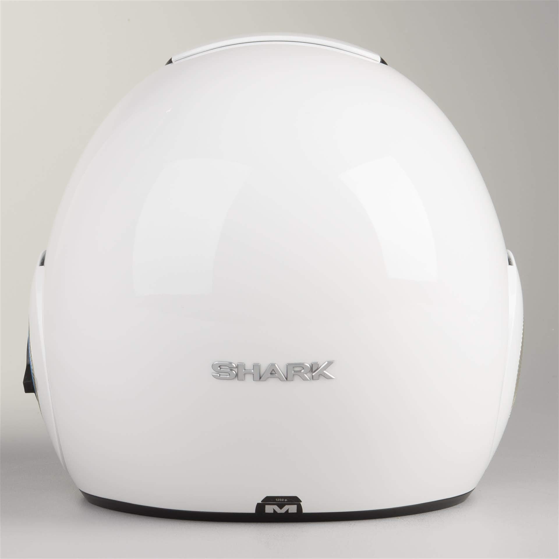 Shark Nano empty motorcycle helmets, white, Manufacturer's catalog number 3599181304061
