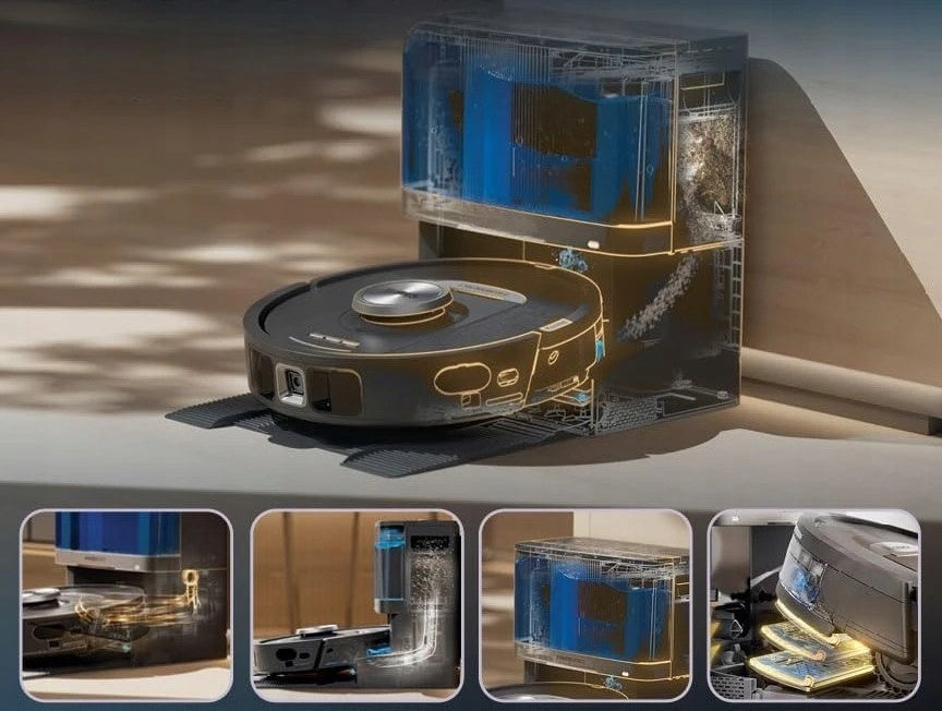 Shark PowerDetect Cleaning Robot 2in1 Navigation 3D RV2800YEEU black 2024 Manufacturer code RV2800YEEU