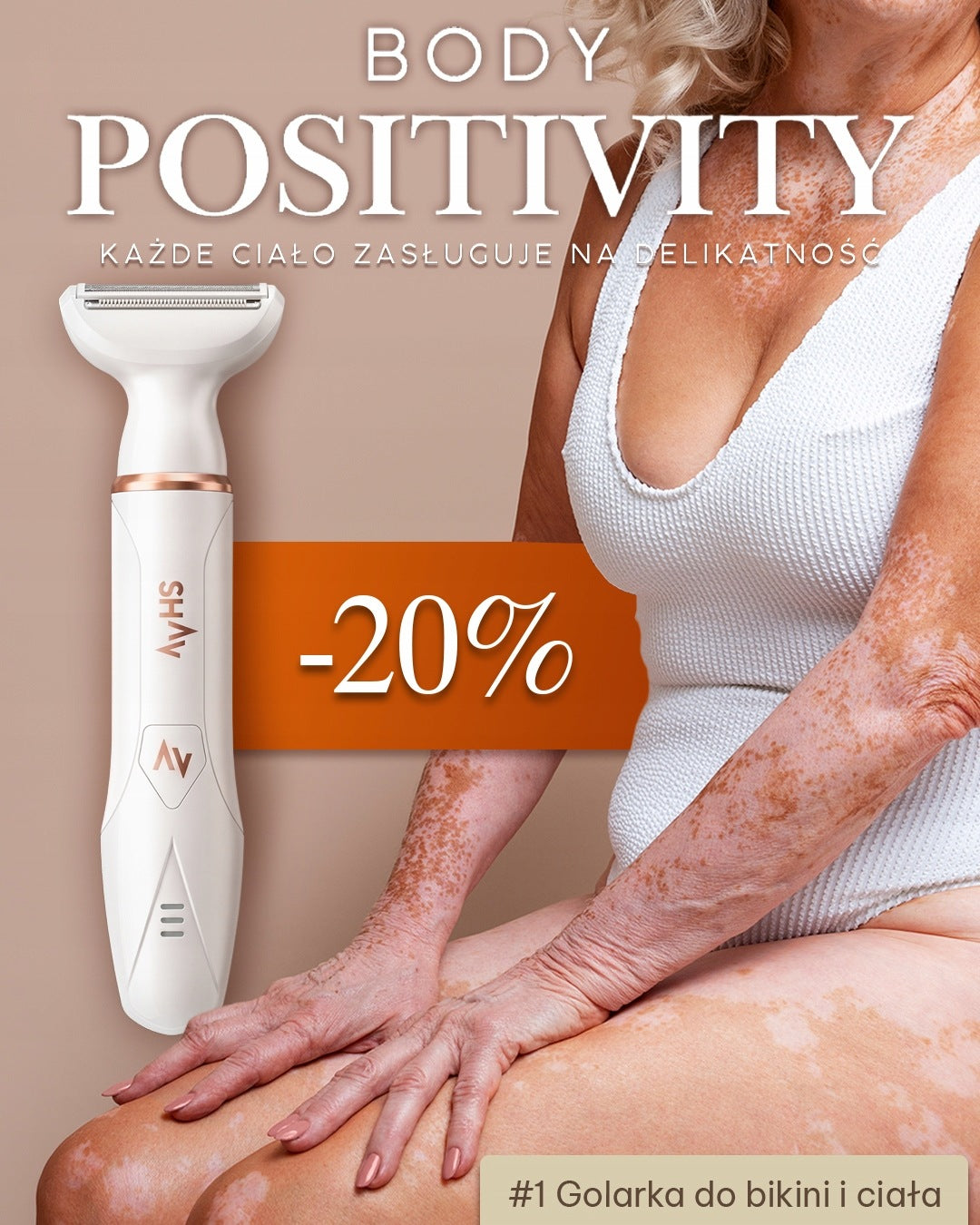 Shav Woman | Women's Shaver Body Epilator for Women Packaging status original