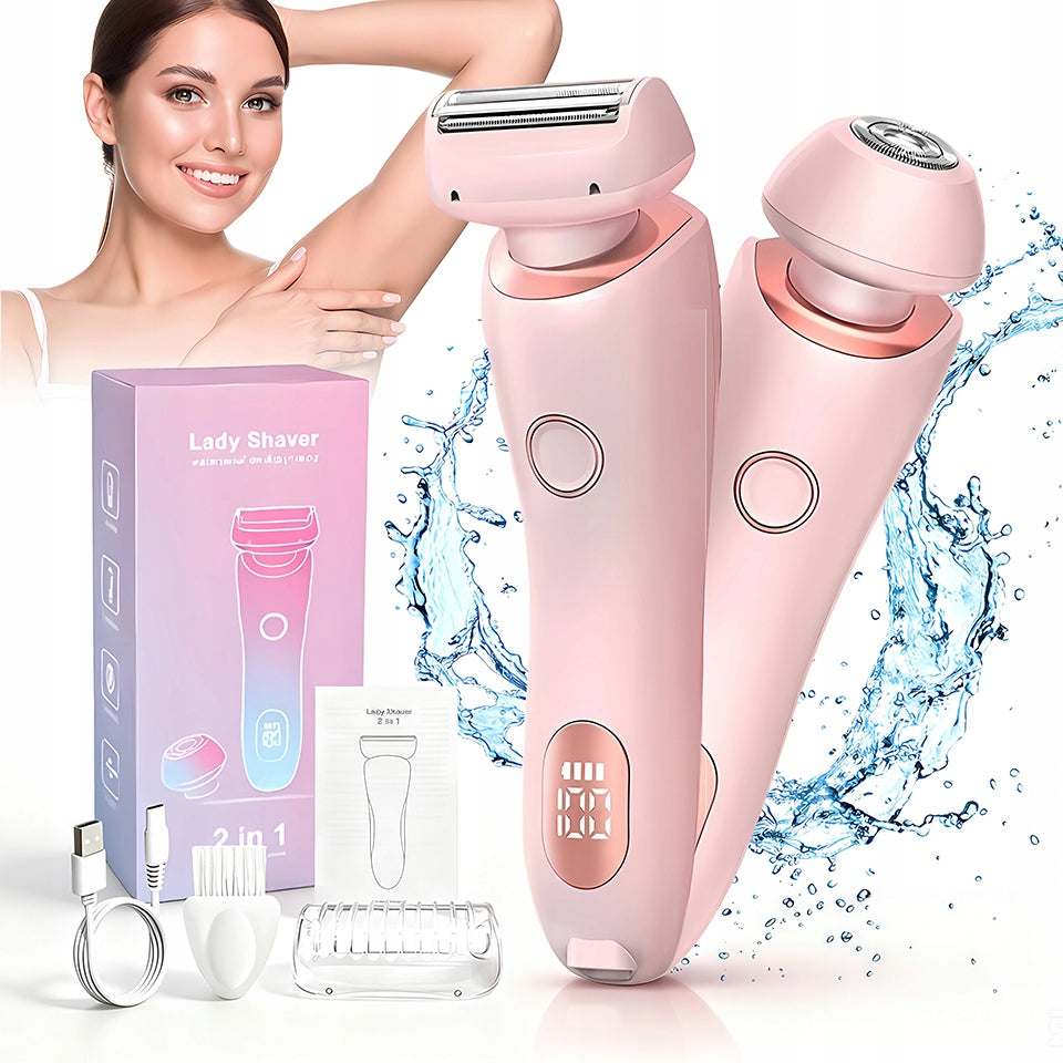 Shaver Women's MACHINE Epilator Body Trimmer Underarm Bikini WATERPROOF