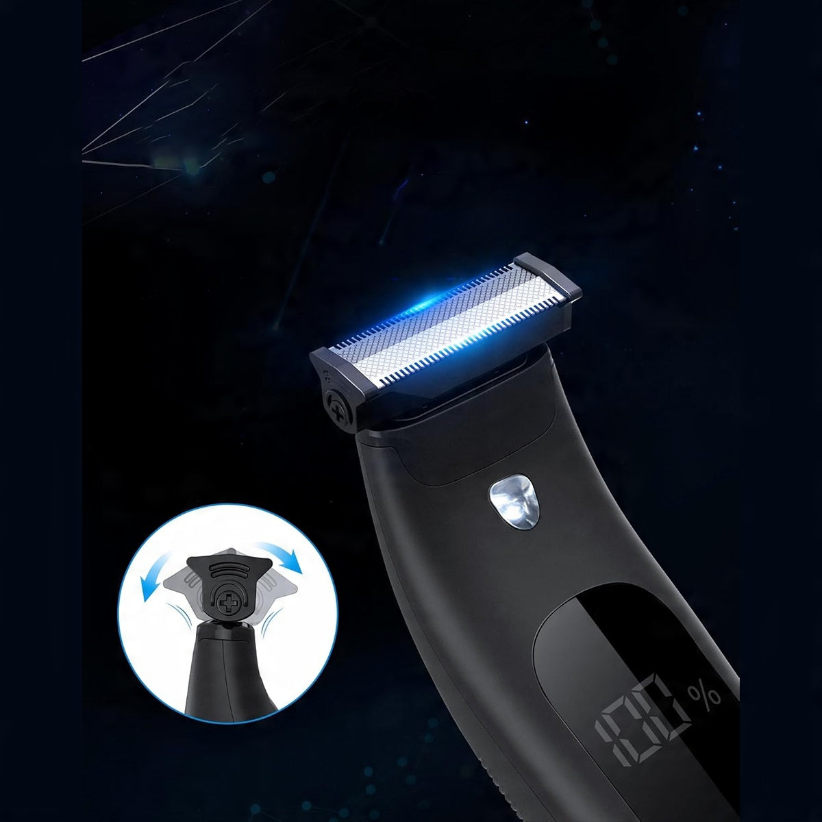 Shaver for Intimate Places for Men Beard Hair Trimmer Packaging status original