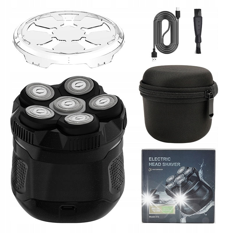 Shaving machine shaver for head, beard wireless IPX6 6D