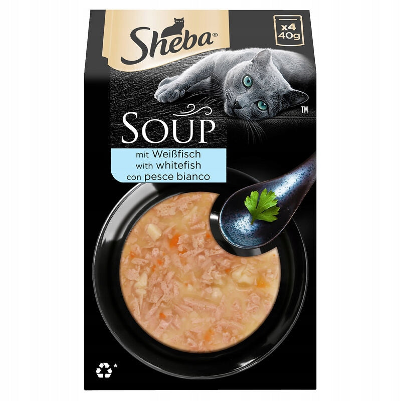 Sheba Soup cat soup BELARUS set 4x40g