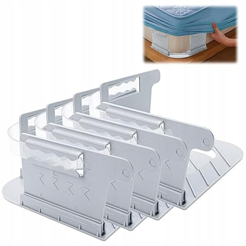 Sheet holders 4 pieces non-slip invisible
