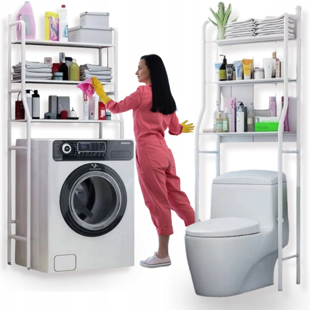 Shelf Over Toilet Washing Machine Toilet Rack For Bathroom Metal Bathroom Cabinet